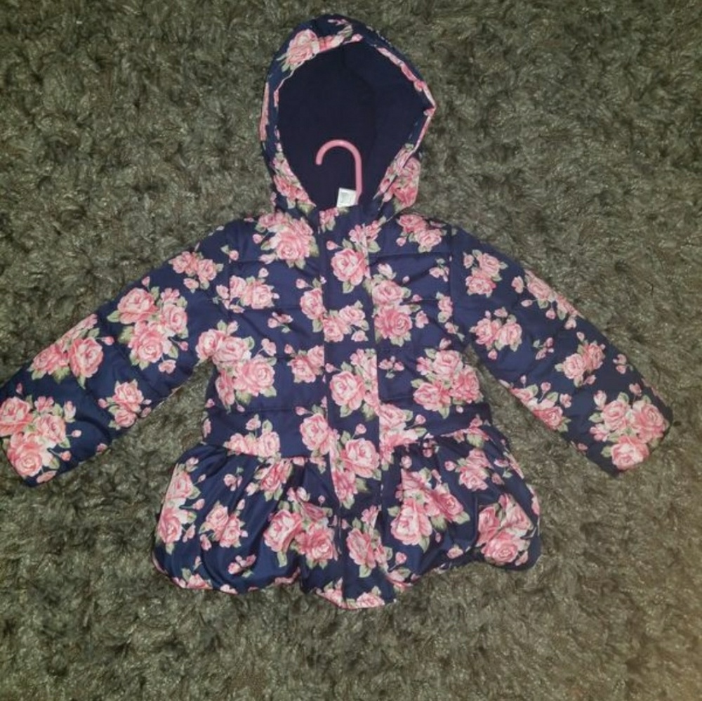 Toddler girl puffer jacket